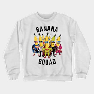 Funny Banana Squad Crewneck Sweatshirt